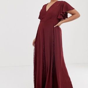 Flutter Sleeve Gown